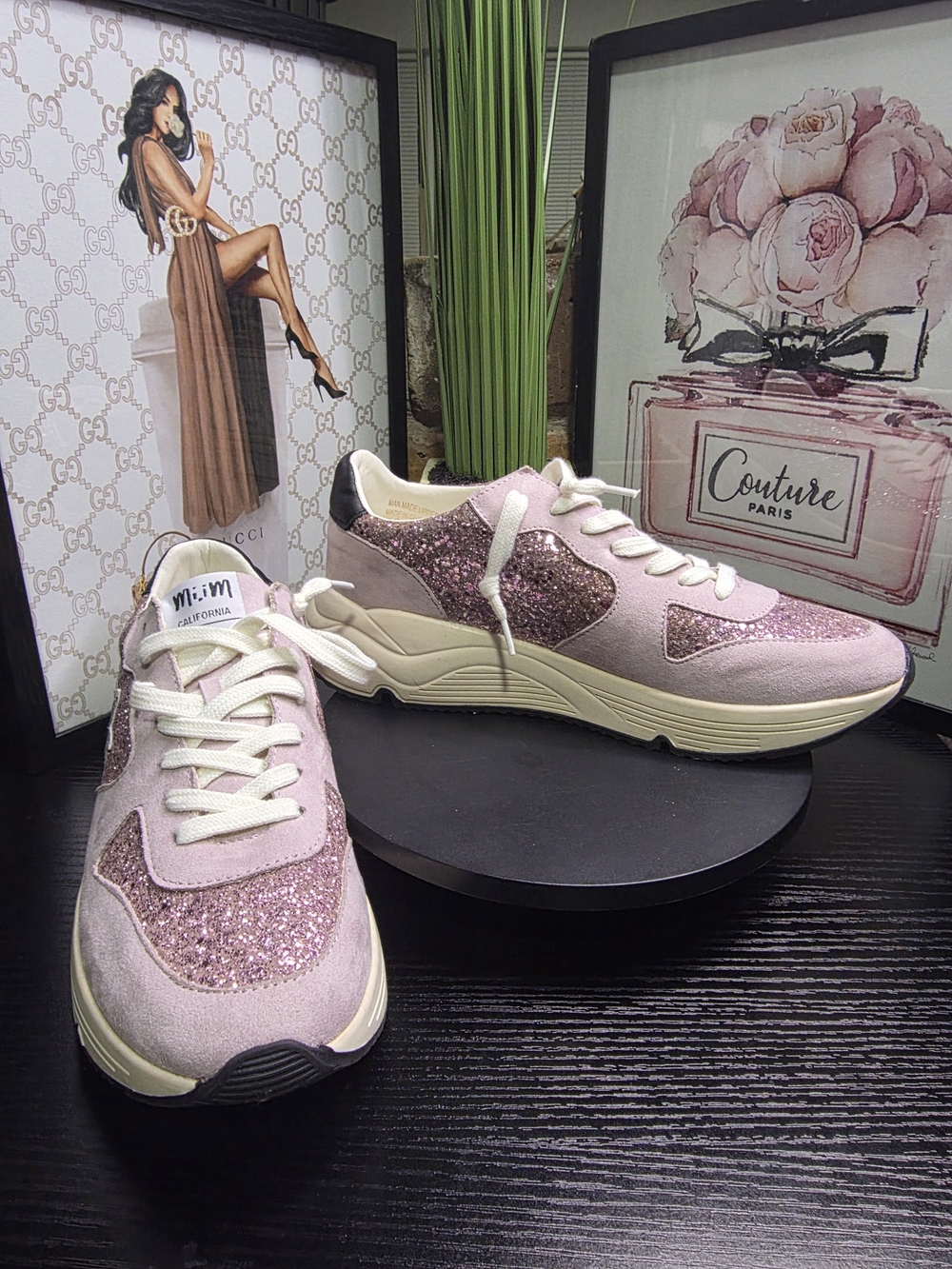 Mi.iM Purple Platform Sneakers - Picture 5 of 6